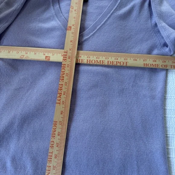 Weekend Max Mura Lavender V-Neck Cashmere Sweater Size L NWOT - Picture 7 of 11